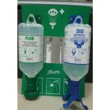 丹麦进口 PLUM 4695 双瓶挂板洗眼液套装（4604一瓶+4801一瓶）工业洗眼液