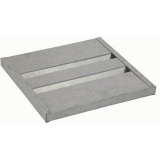 镀锌钢层板，安全柜配套层板WAL040（33㎝×33㎝×3㎝）