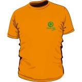 安全文化衫（纯棉圆领）（桔色）（10件起订） AF91171