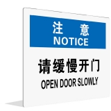 请缓慢开门(中英文)
