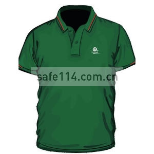 安全文化衫（速干POLO杉）绿色