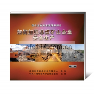 如何加强非煤矿山企业安全生产--现代企业安全管理系列片（2DVD）