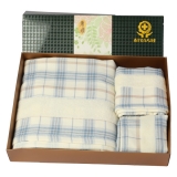 安全生产纪念浴巾套盒(1浴巾+2毛巾)