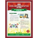 最新《中华人民共和国安全生产法》图文精解 （8幅/套）（52×76）
