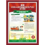 最新《中华人民共和国安全生产法》图文精解 （8幅/套）（52×76）